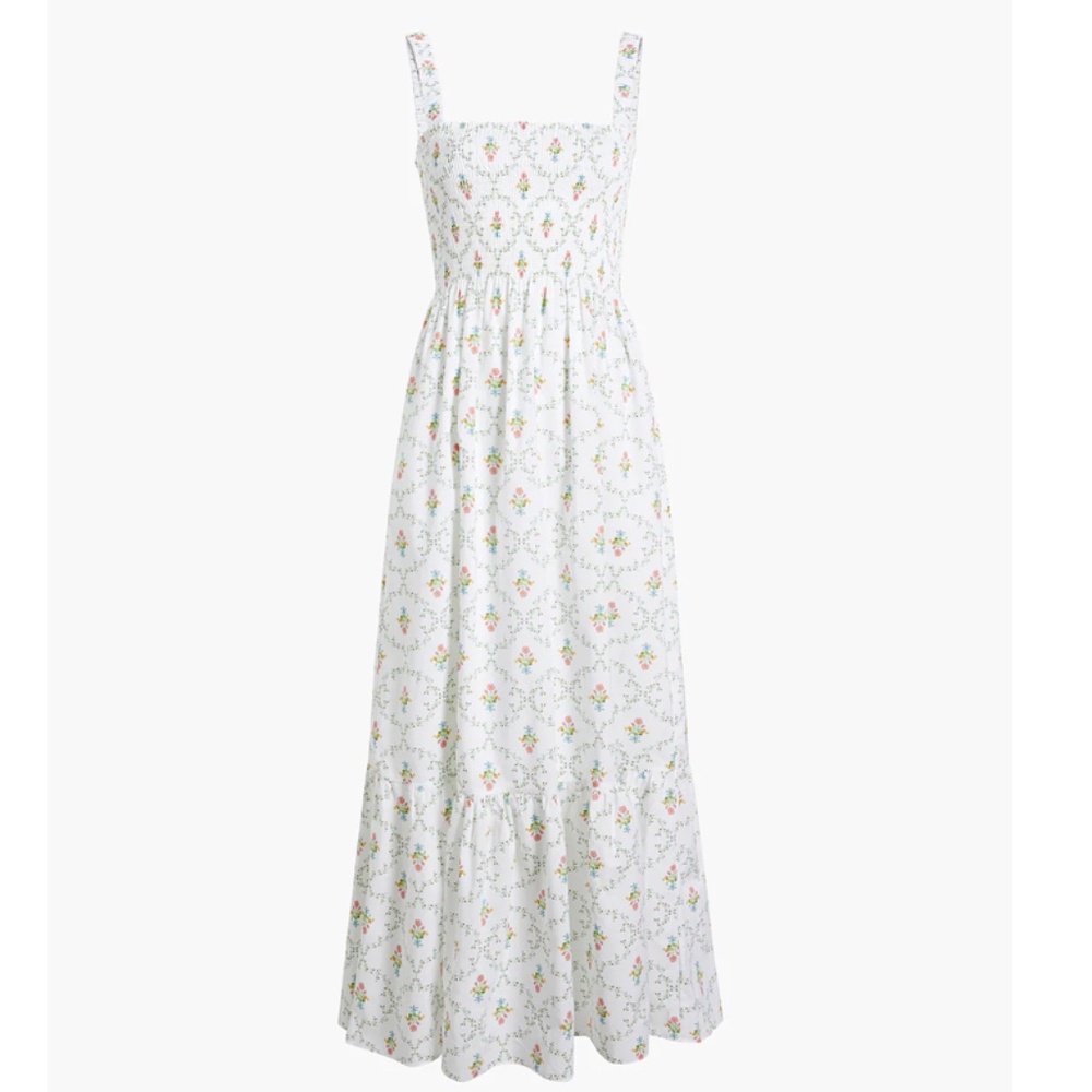 NWT - Hill House Nap Dress - Pastel Trellis